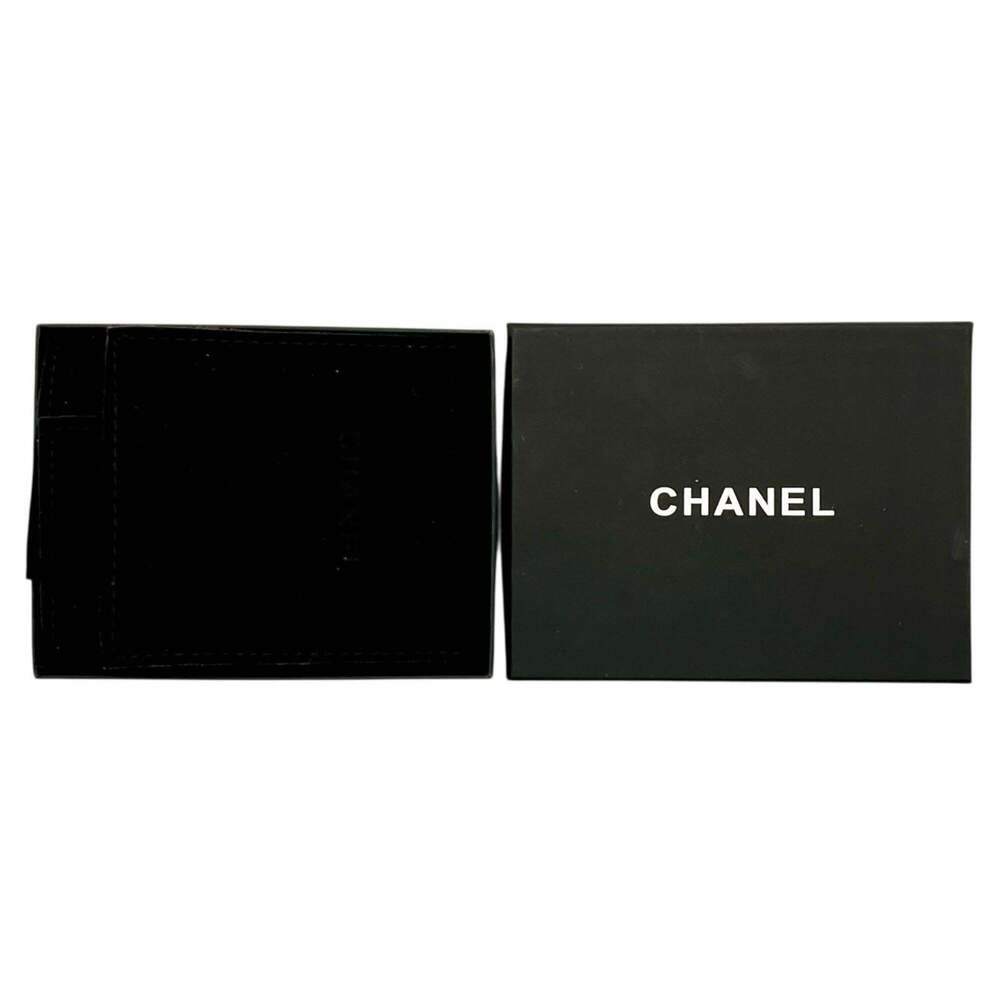 CHANEL Authentic Gold Logo Earrings - Picture 9 of 9